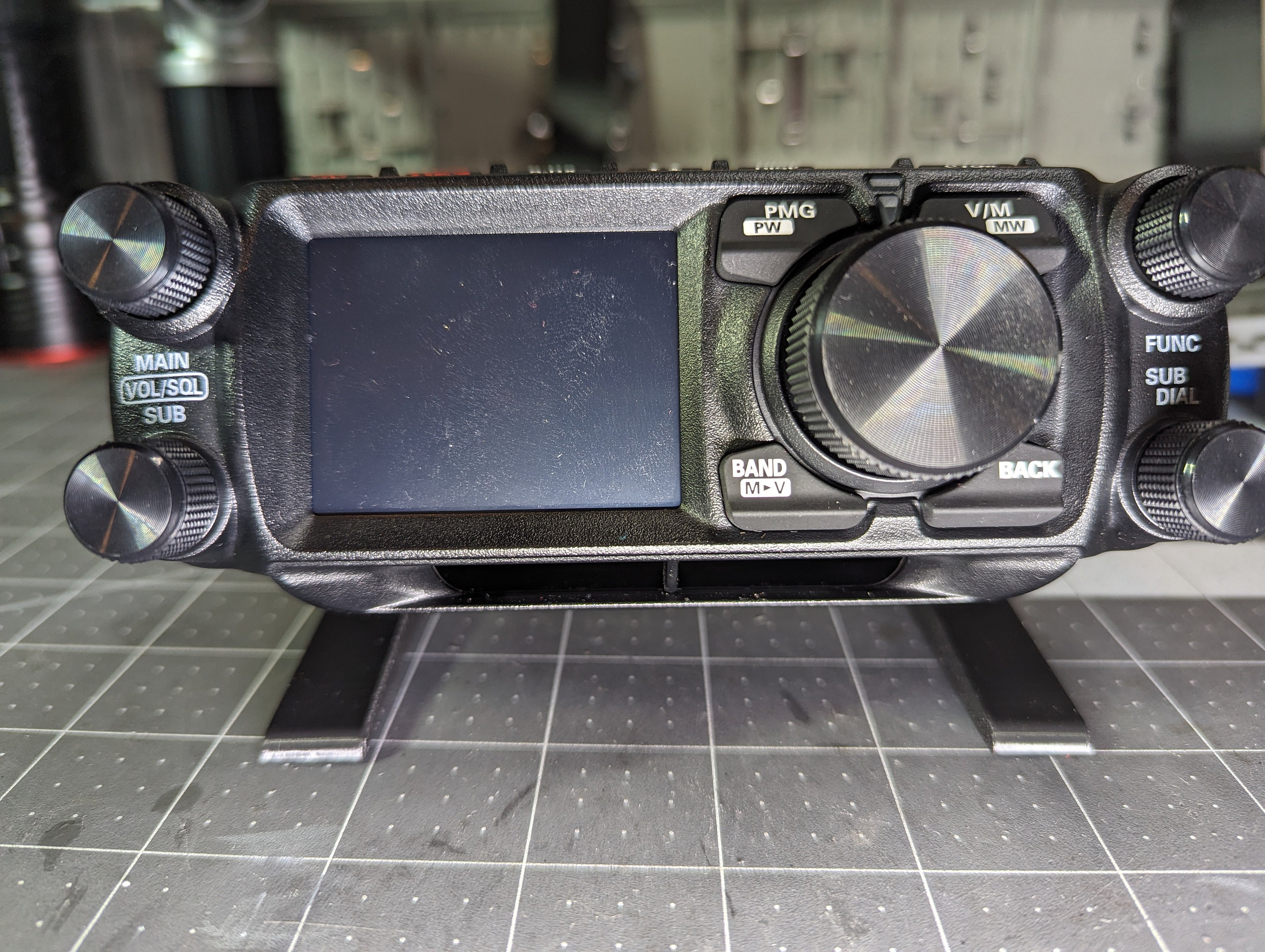 Yaesu FTM-500 Desk Stand Mount: 3D Printed Radio Head Unit - Etsy