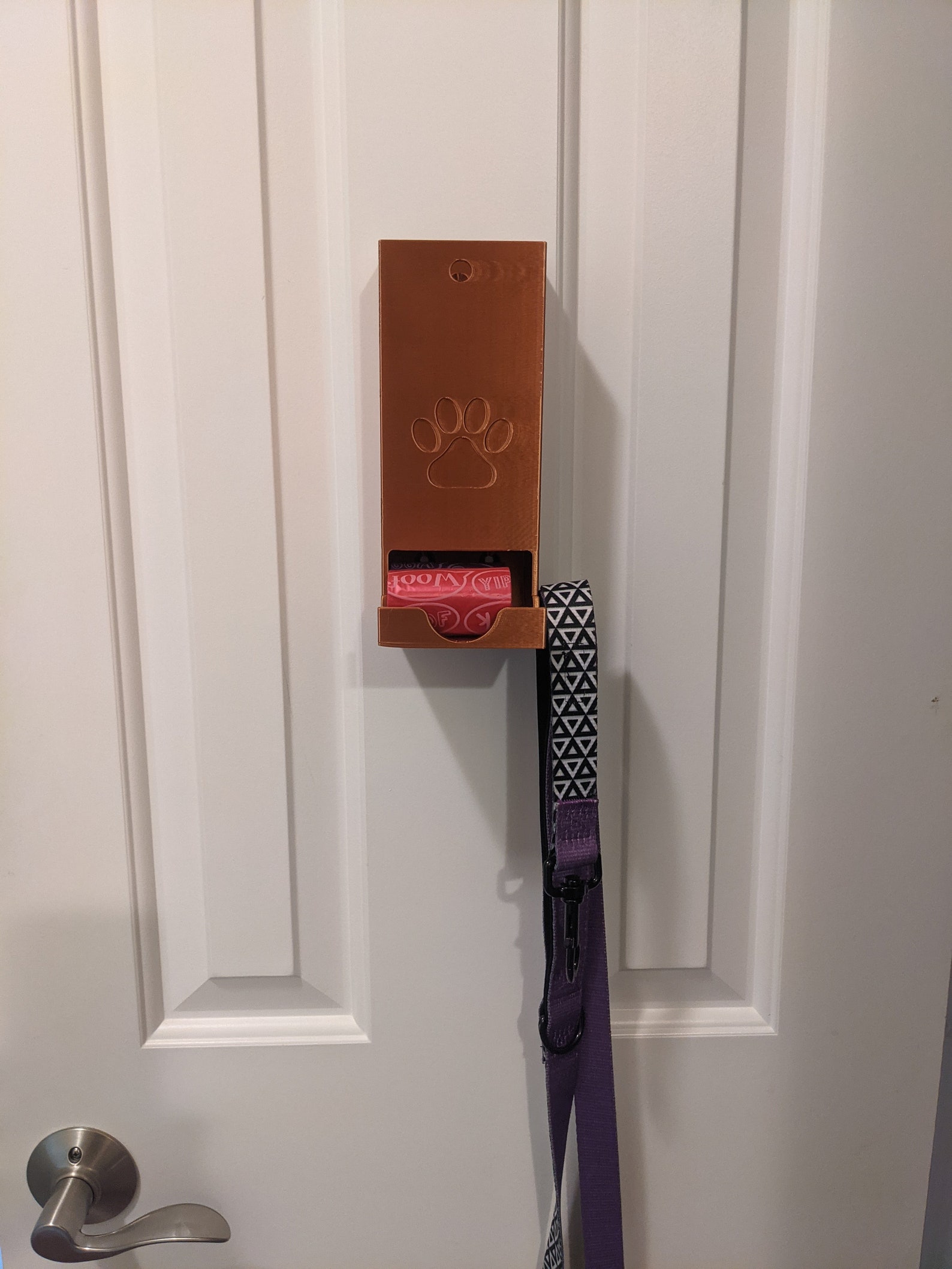 Wall Mount Doggie Poop Bag Dispenser Poop Bag Storage Etsy