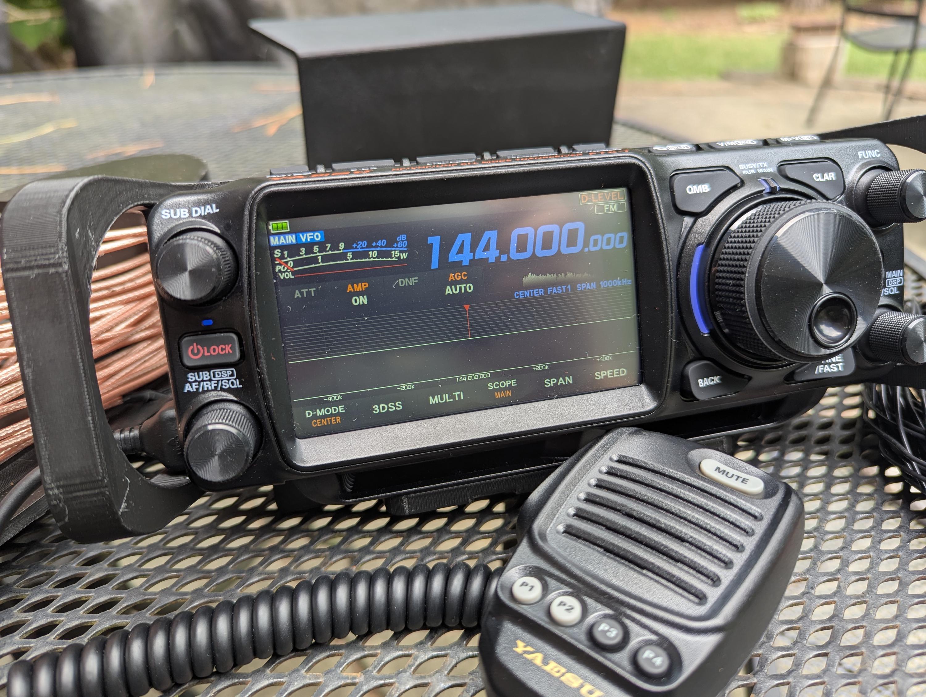 Yaesu FTX-1 Field Protective Cage & Cover: Ham Radio Field Safety