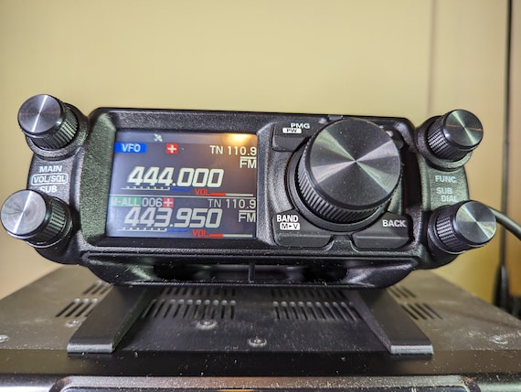 Yaesu FTM-500 desk stand mount | FTM500 Radio stand for head