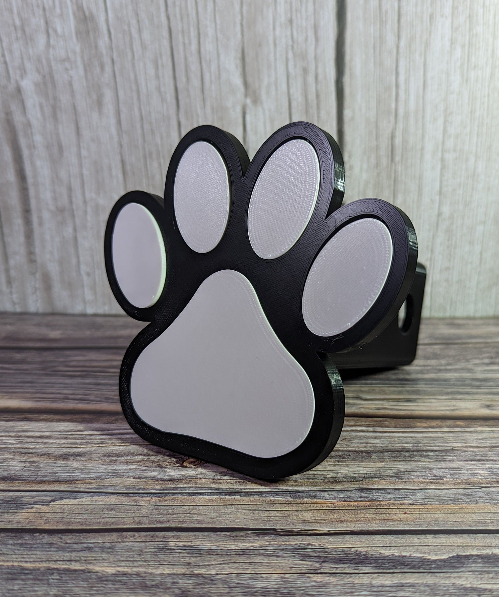 3D Printed Dog Paw Print Trailer Hitch Covers. Toe Beans Etsy