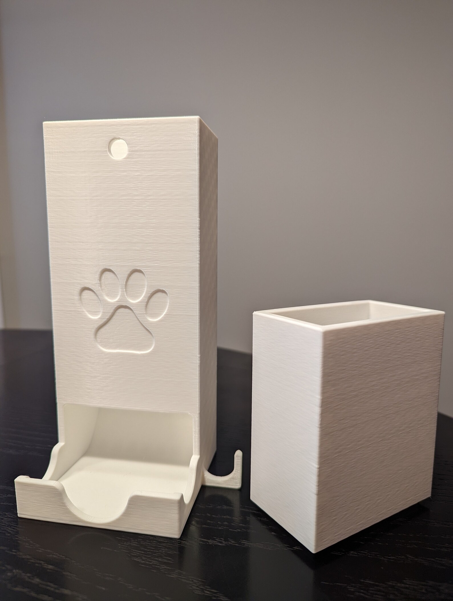 Wall Mount Doggie Poop Bag Dispenser Poop Bag Storage Etsy