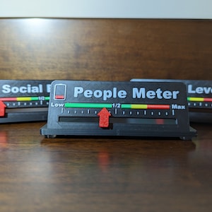 Social Battery desktop indicator People meter Show your mood Stress Level People Out image 3