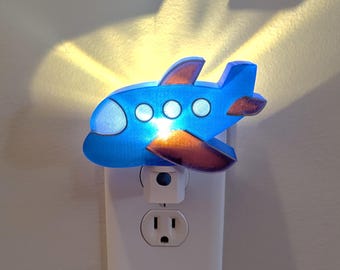 Veilleuse LED pour avion : impression 3D du crépuscule à l'aube