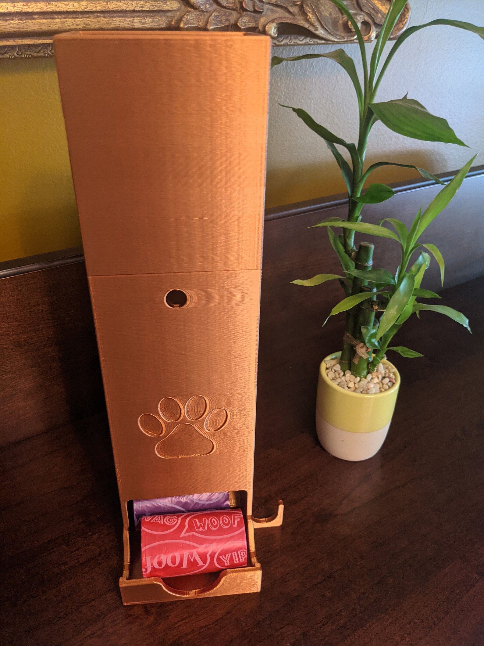 Wall Mount Doggie Poop Bag Dispenser Poop Bag Storage Etsy