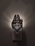 3D Printed Millennium Falcon Night Light: Star Wars Gift