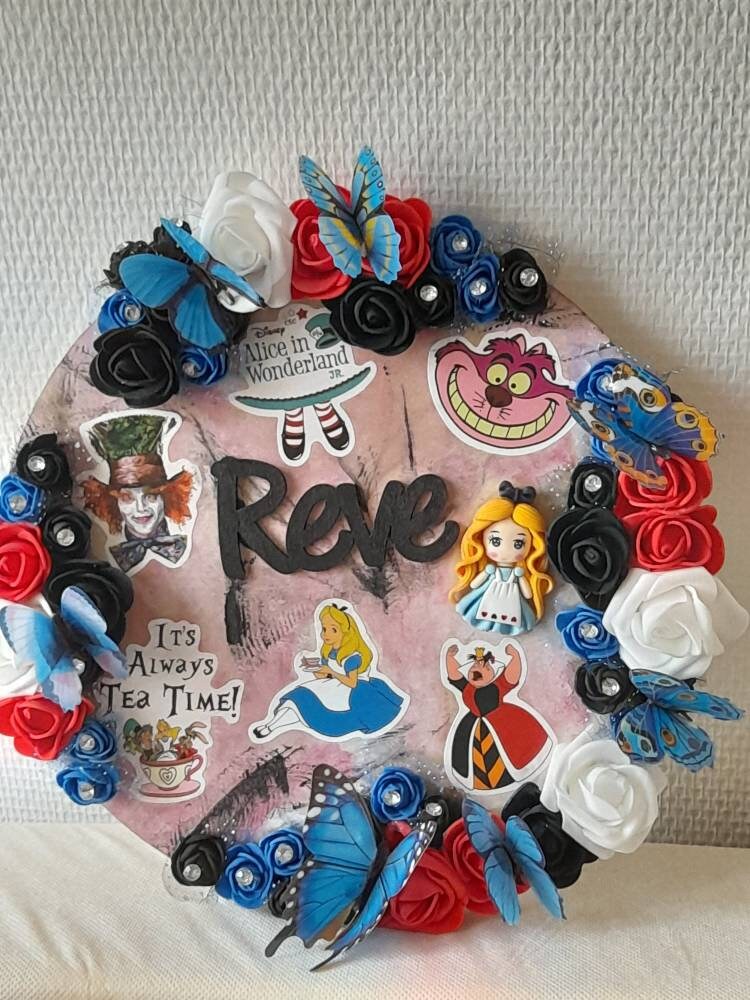 Décoration Murale Alice Aux Pays Des Merveilles