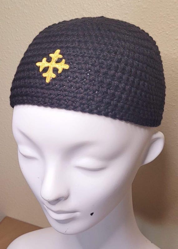 Coptic Orthodox Church Christian Crochet Prayer Cotton Beanie Hat