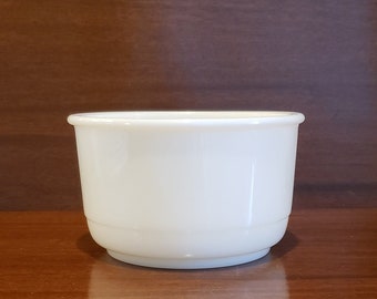 1950s Milk Glass Mixing Bowl