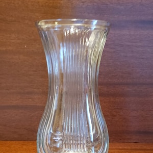 Hoosier Clear Glass Vase, #4086-B