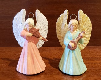 Vintage Angel Ornaments