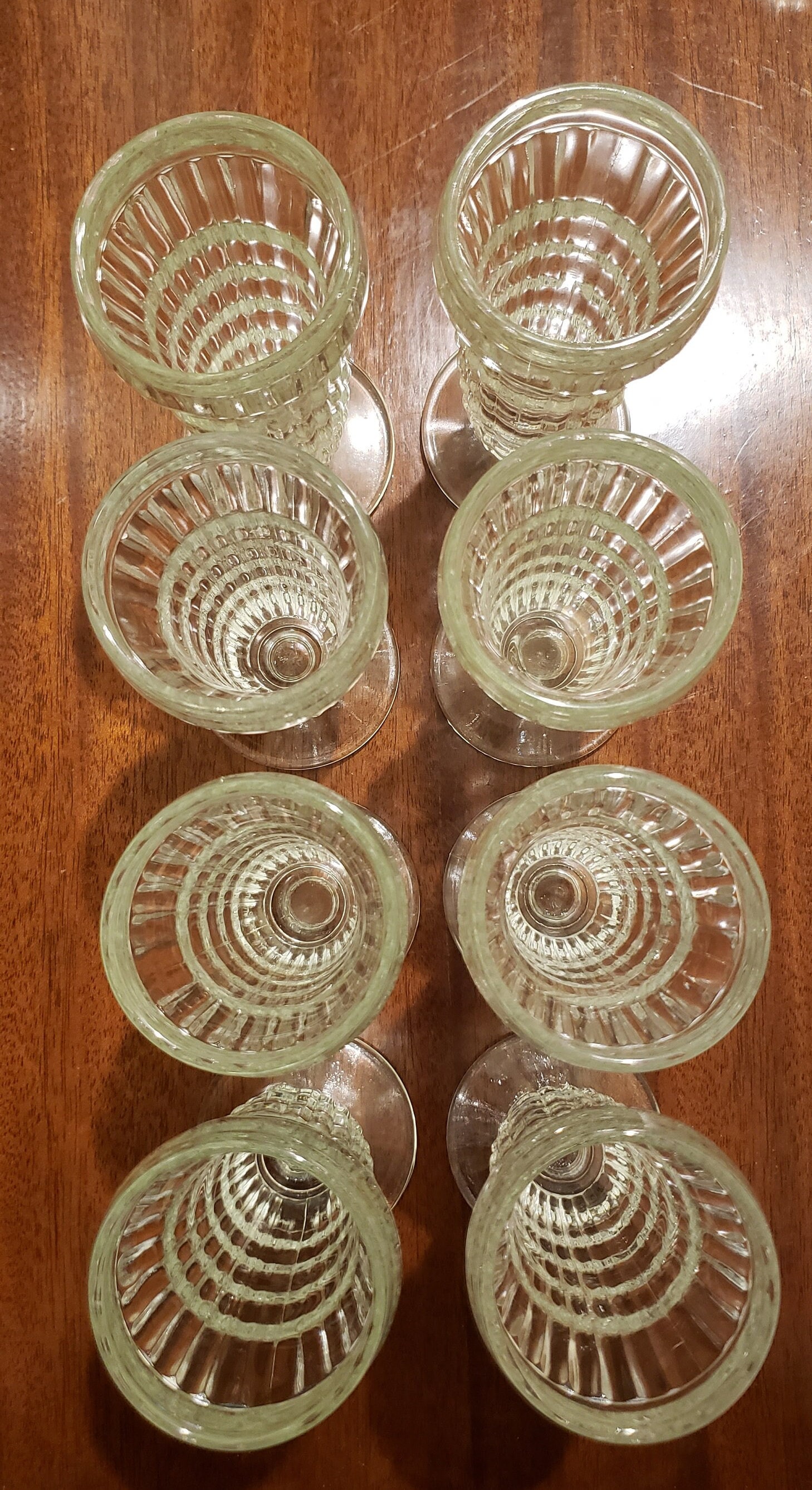 Libbey Dessert Glasses Set of Eight. Etsy