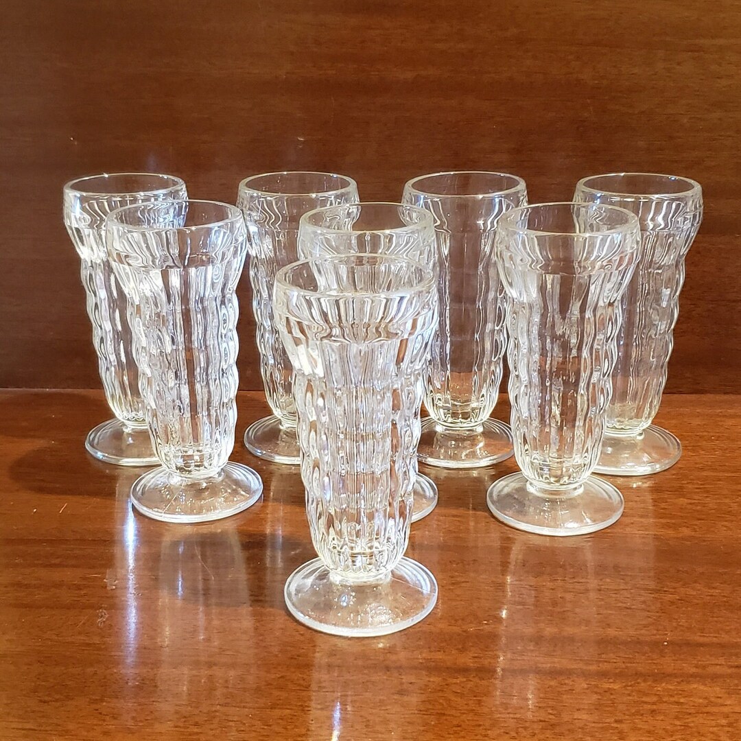 Libbey Dessert Glasses Set of Eight. Etsy