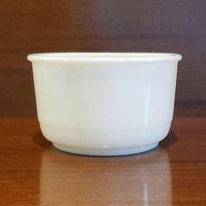 1950s Milk Glass Mixing Bowl