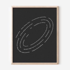 The Pale Blue Dot Carl Sagan Print, Voyager 1 Outer Space Quote Art, Unframed Art Print, Minimal Wall Decor
