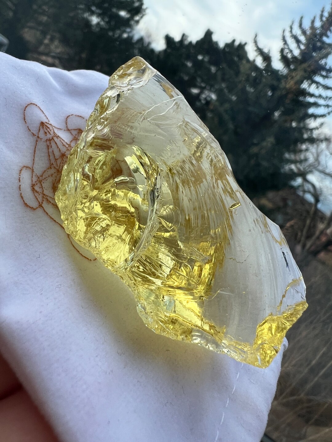 Andara Crystal Yellow Mount Shashta Solar Energy, Sun Flash, Light ...
