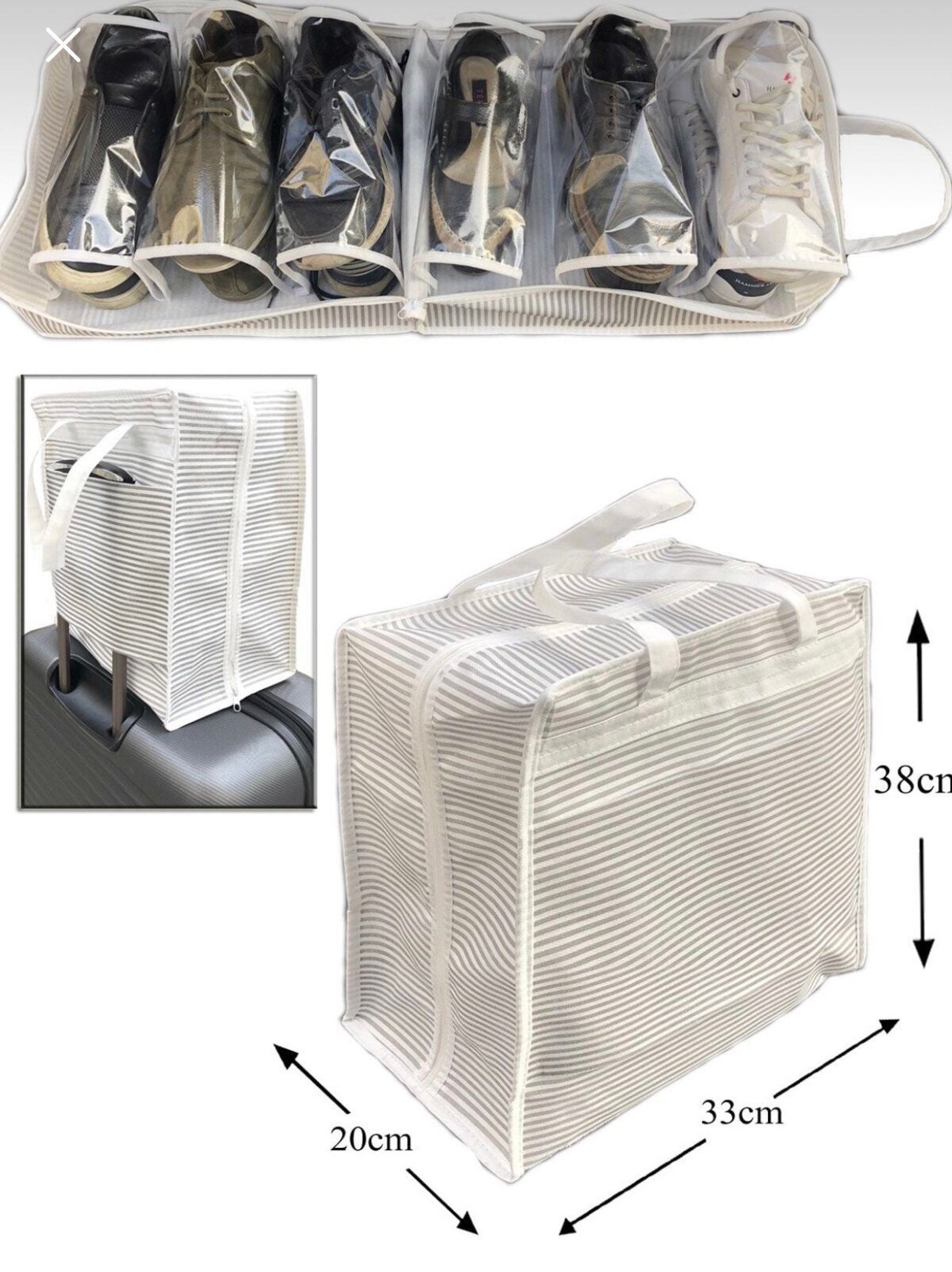 Fanelod Schuhaufbewahrung Aus Kraftpapier - Stapelbare Schuhboxen Für Schrank & Regal