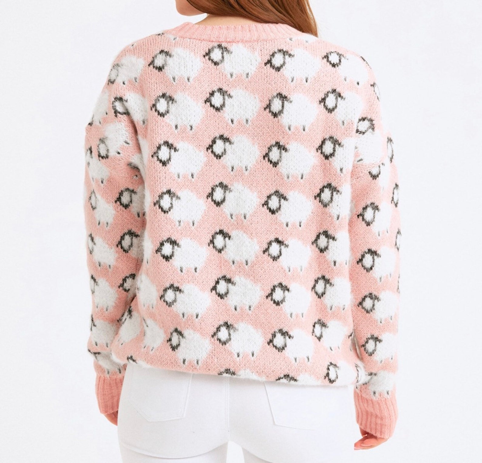 Sweater knit pullover daisy sweater pullover sweaters for Etsy