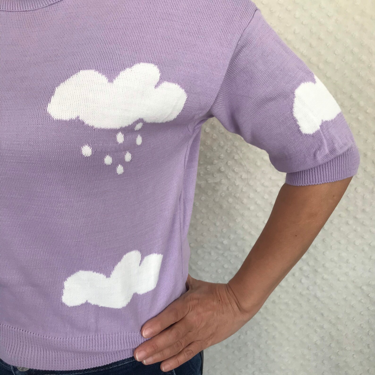 Lavender cloud sweater Clearance