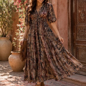 Fall Boho Western Dress - Etsy Fall Boho Western Dress - Etsy