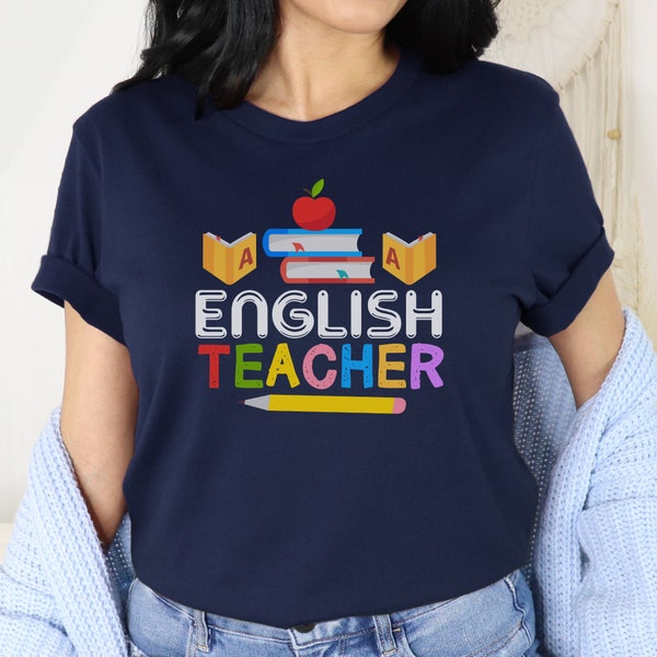 English Teacher Shirt, Gift For English Teacher, English Teacher T-Shirt, English Teacher Gift, Grammar Shirt, Book Lover Shirt, English Lit