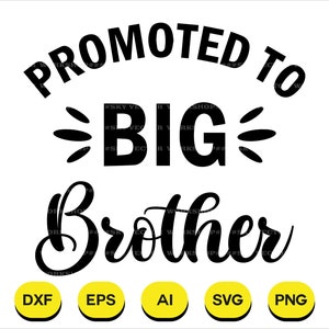 Promocionado a Gran Hermano Svg, Promocionado a Gran Hermano Png, Dxf, Cricut, Silueta, Descarga instantánea, Diseños de camisetas, Diseños de regalos Svg