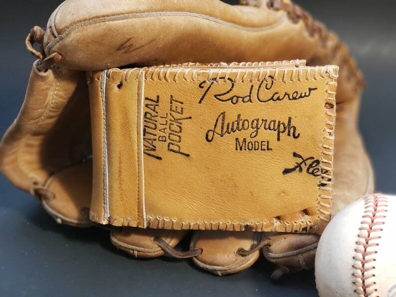 Vintage Baseball Glove Leather Wallet Etsy