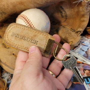 Baseball Glove Strap Keychain