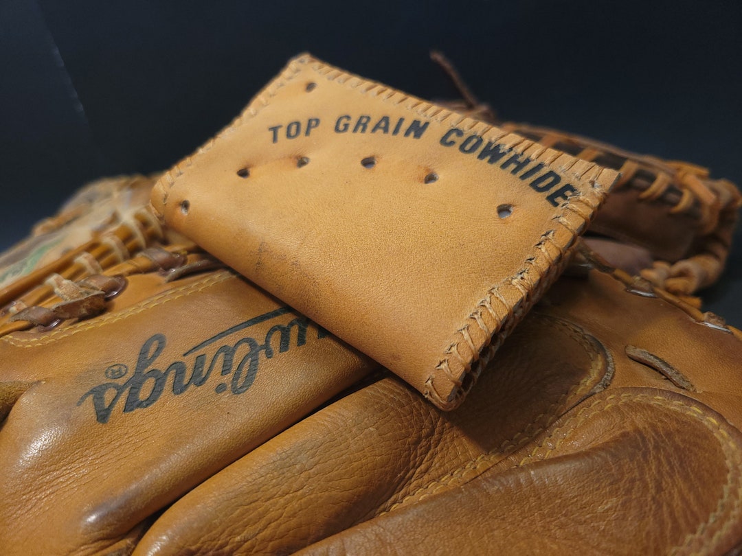 Baseball Glove Leather Wallet Etsy