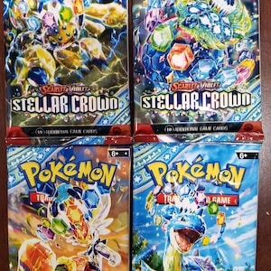 Boîte de boosters sur mesure Pokémon Couronne stellaire - 36 paquets