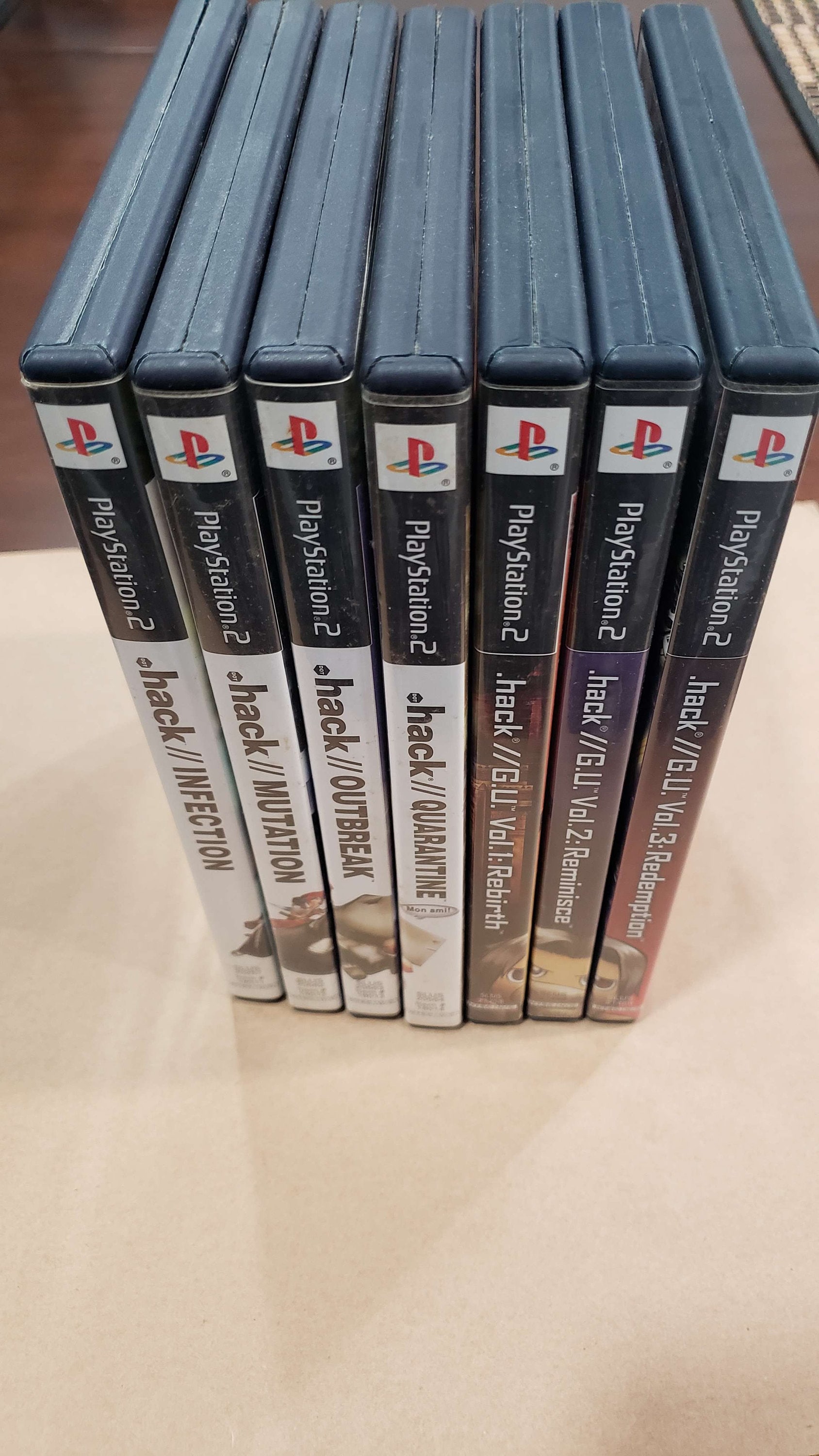 PS2 .hack 1 2 3 4 GIFT & .hack G.U. 1 2 3 Returner w/ 2