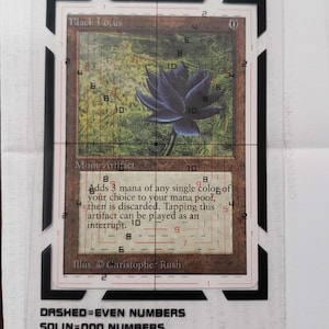 Card Grading Zentrierwerkzeug