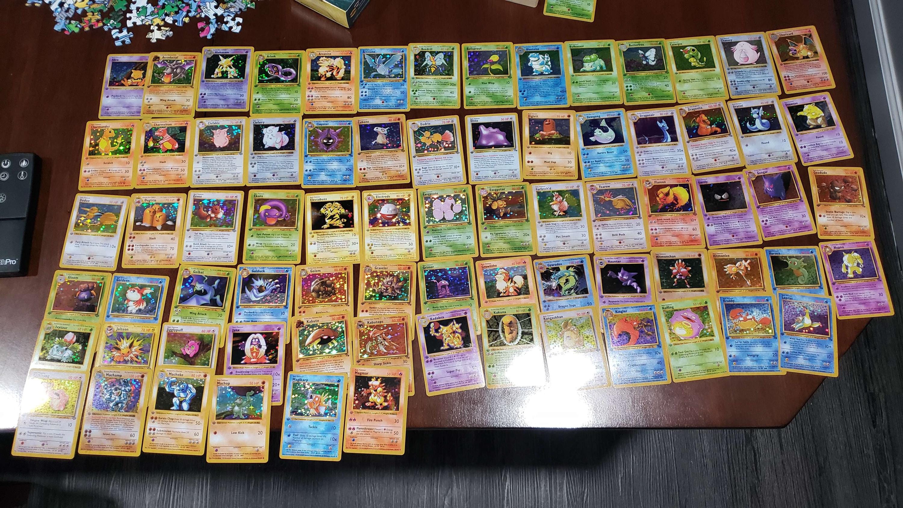 Pokemon Cards First 151 Holo Collection! Base, Jungle, Fossil and Promos.  PROXY - Etsy
