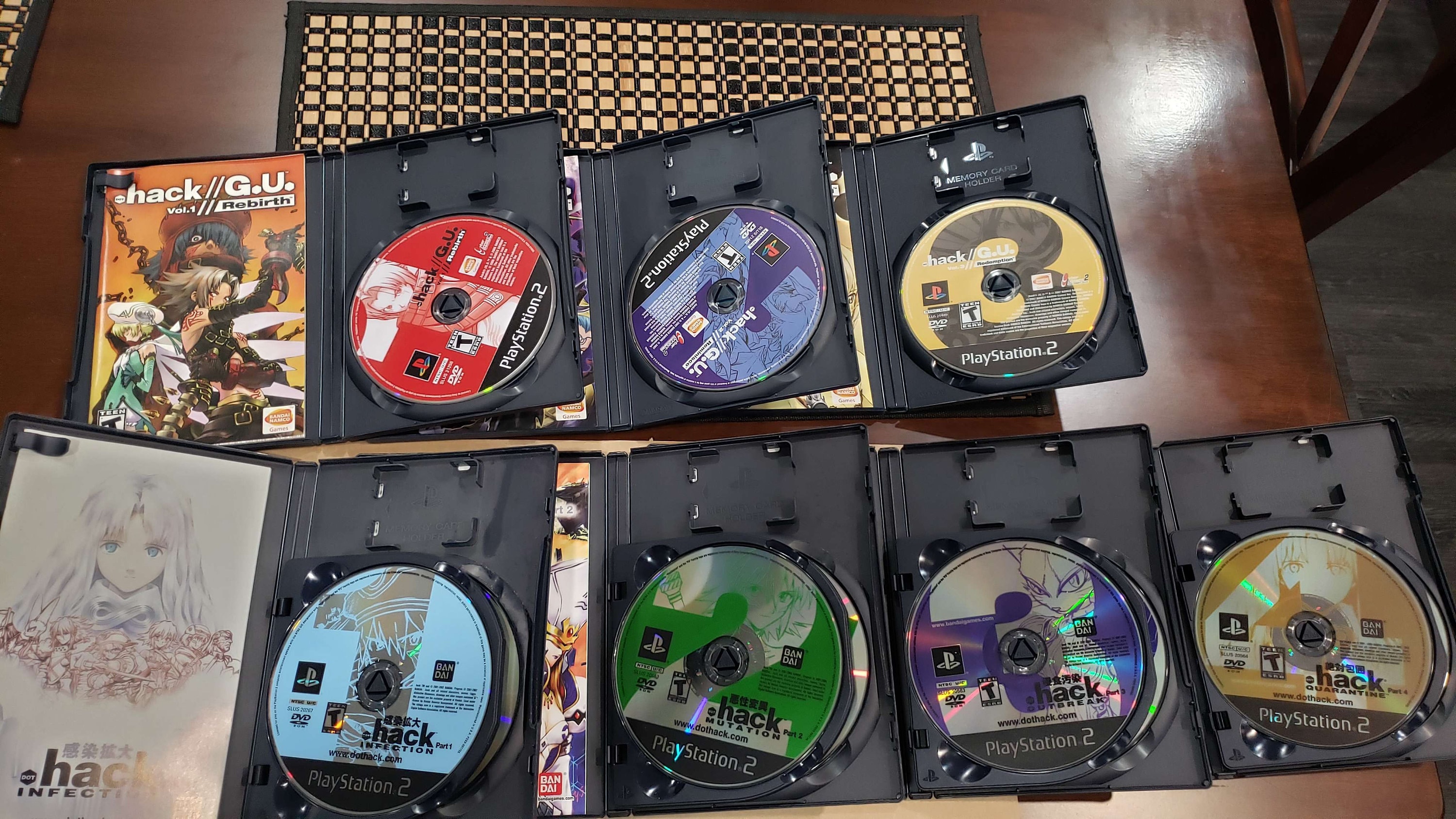 Dot Hack / .hack and G.U. Complete PS2 Collection, Mint