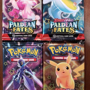 Boîte de boosters sur mesure Pokemon Paldean Fates - 36 paquets