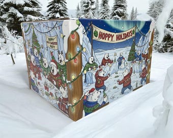 12 Days of Christmas Beer Advent Box: DIY Gift Box
