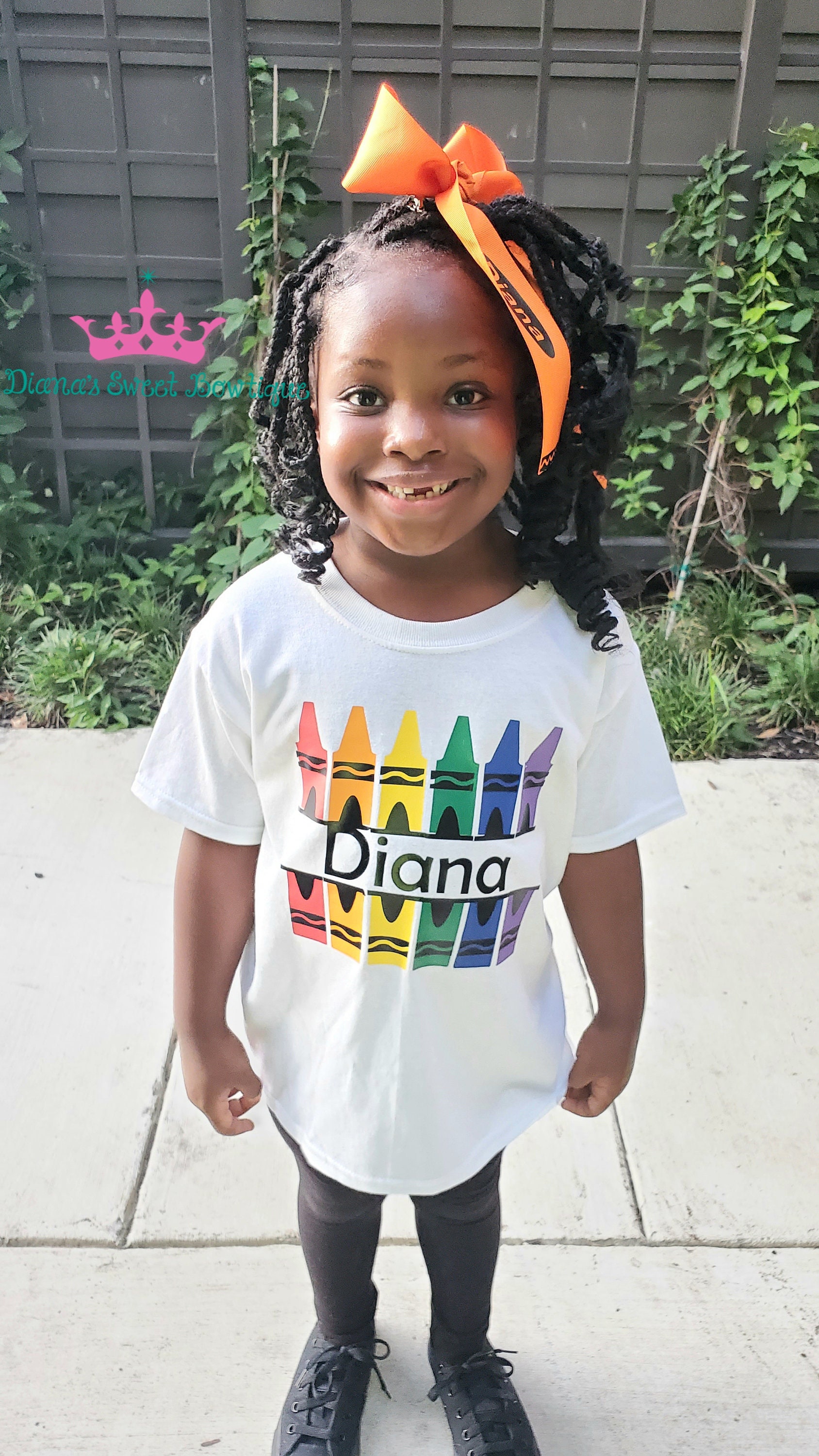 Crayon Hair Bow Crayola Shirt Crayola Back to School Bows - Etsy