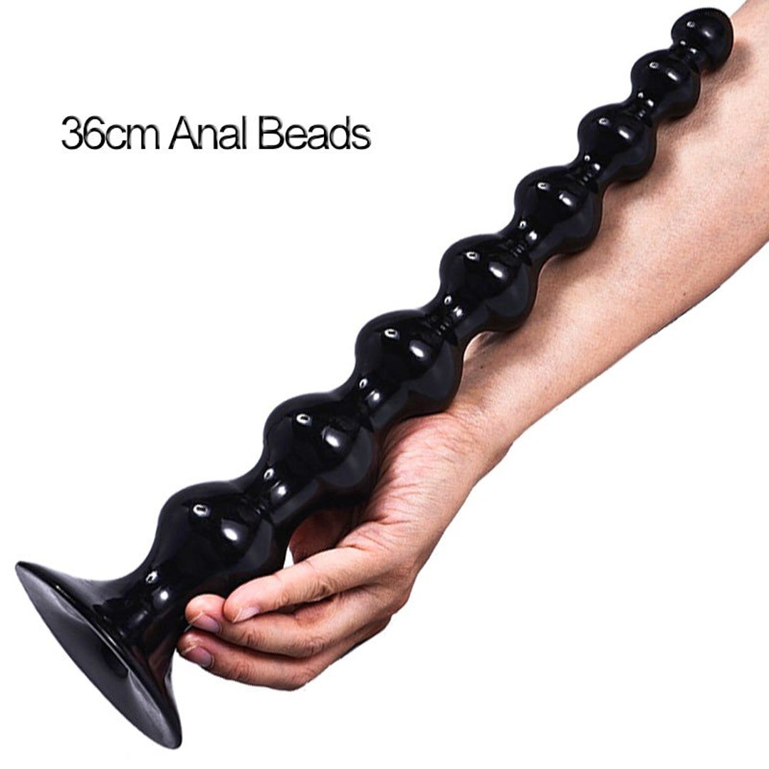 Long Large Anal Beads Balls Anal Plug Big Bathplug Erotic picture