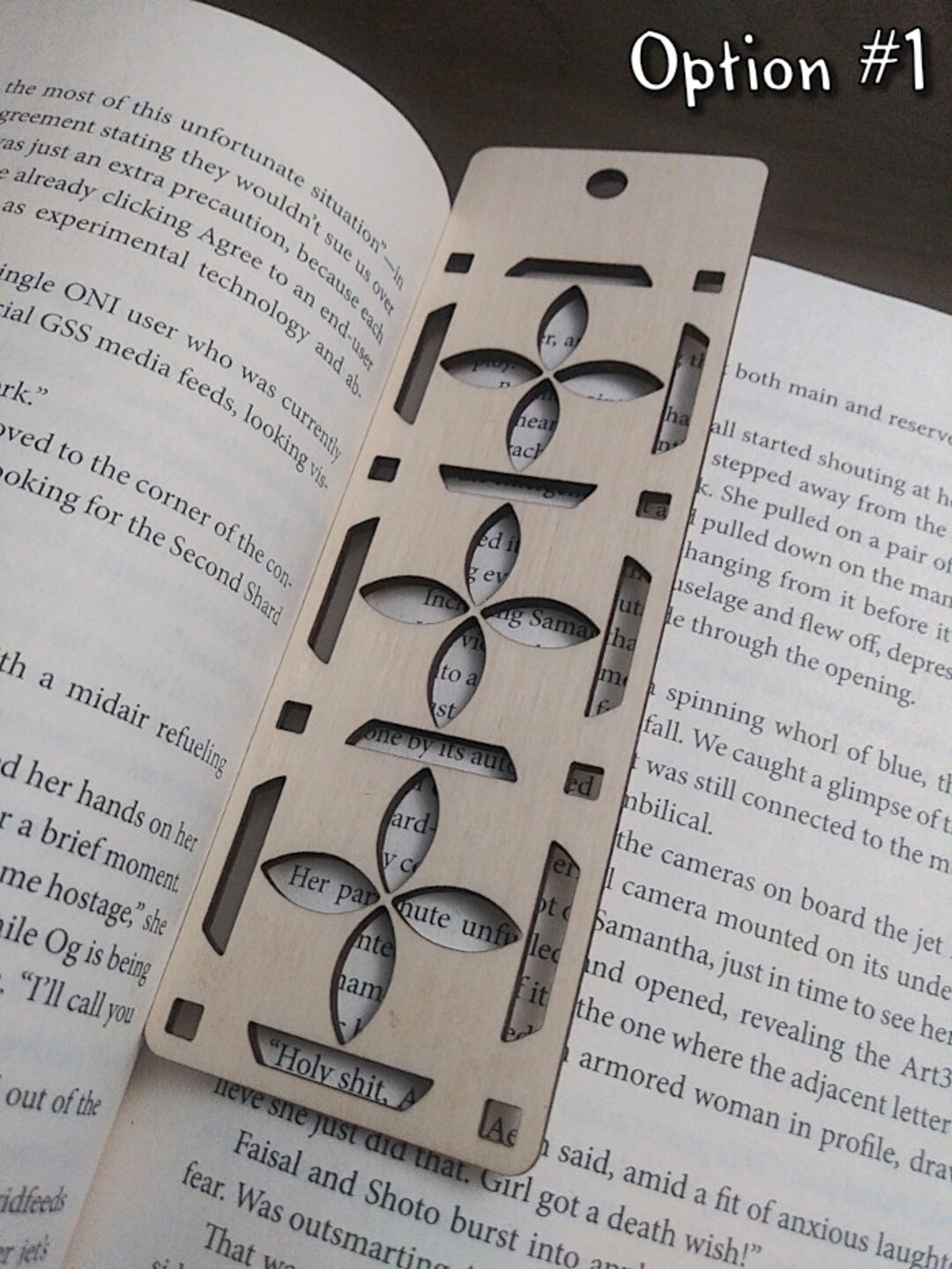 Wood Decorative Bookmarks 5 Different Styles - Etsy