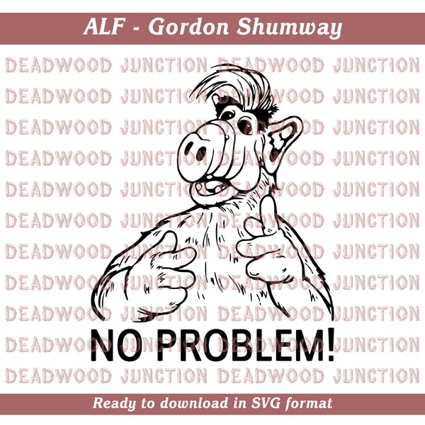 ALF Gordon Shumway - svg file