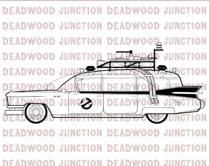 Ghostbusters Ecto 1 Roof Rack Large Heatsink Etsy