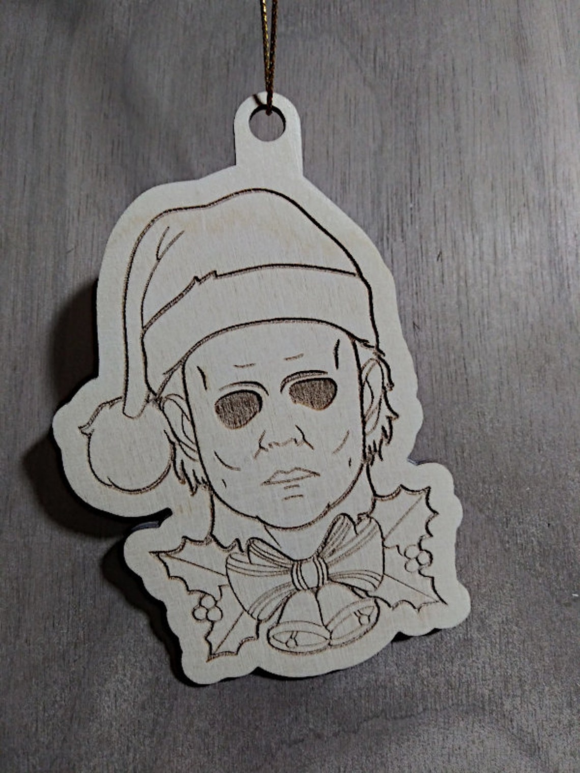 Michael Myers Christmas Ornament Etsy
