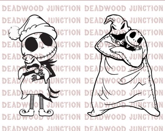 Jack & Ooogie Two Variations - svg files