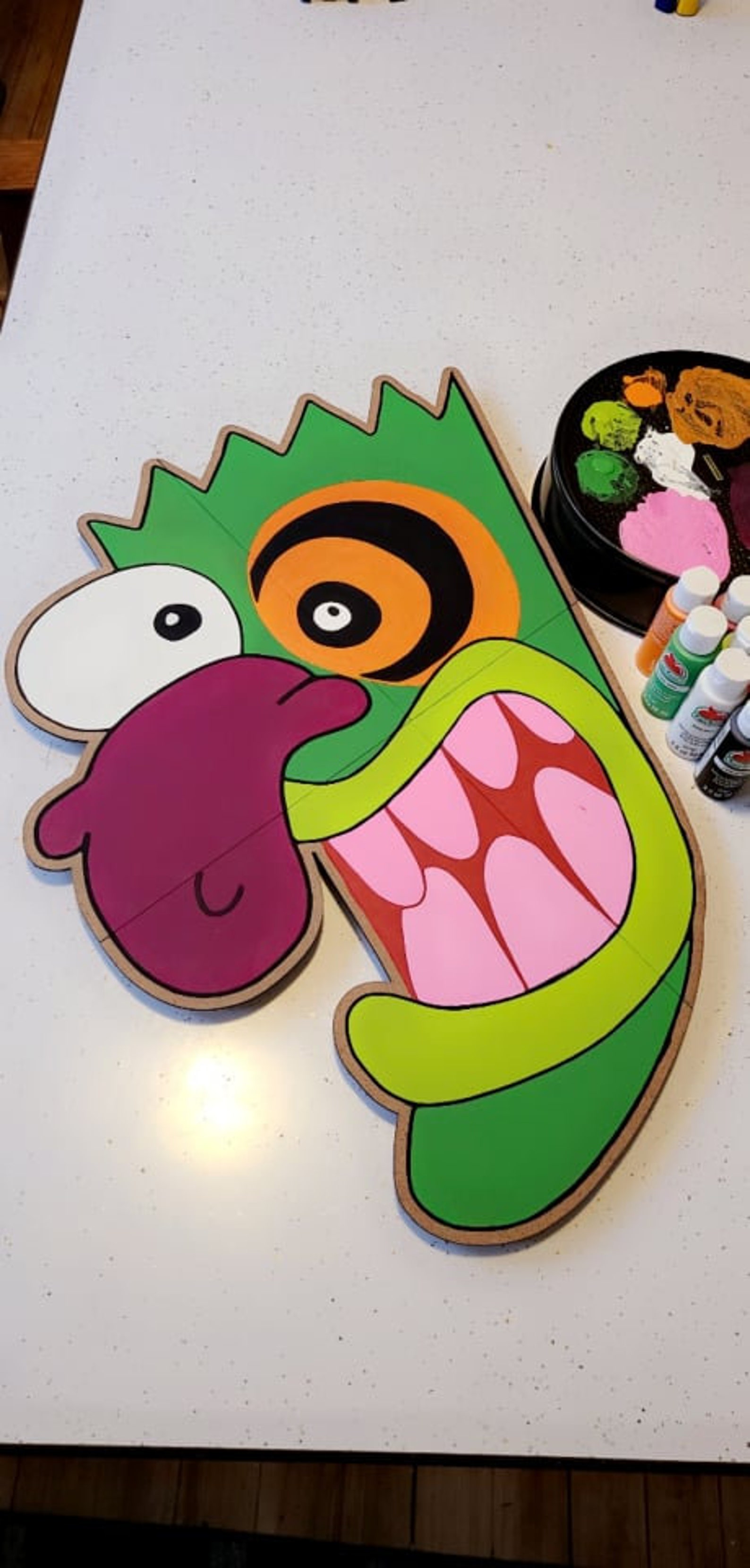 Courage the Cowardly Dog - Ooga Booga Mask SVG File - Etsy