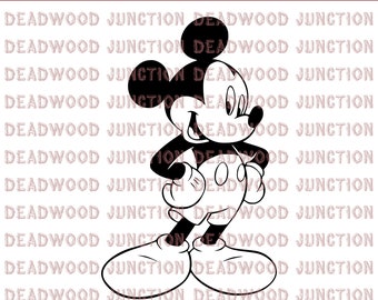 Mickey / Ideal para camisetas / Archivo SVG