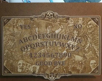 Custom Themed Ouija Board w/ Planchette