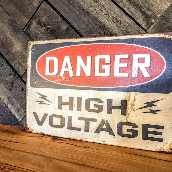 Danger, High Voltage Sign