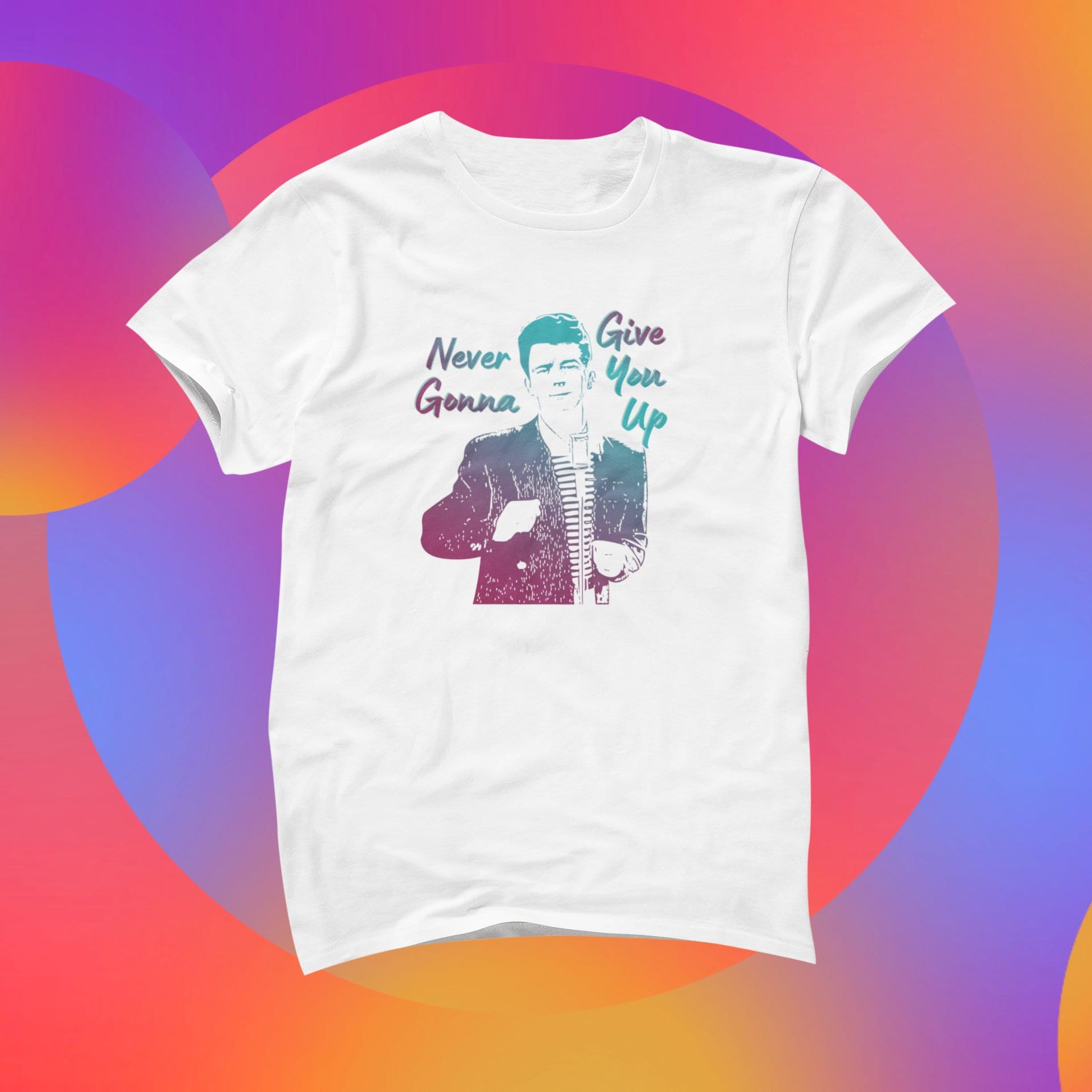 Rick Astley For Prime Minister - Womens T-Shirt - 80s 80's Rolled Song  Lyrics