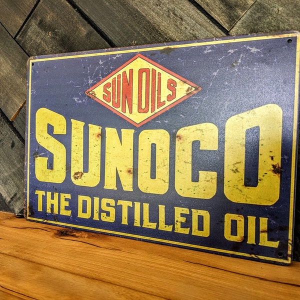 Sunoco Sign - The Distilled Oil