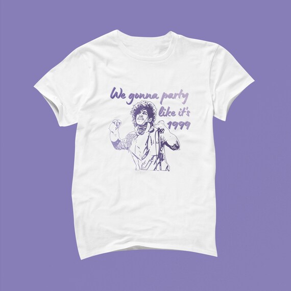 1999 Shirt 80s Prince Shirt - Etsy